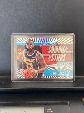 🔥 2019 LeBron James Panini Illusions Shining Stars Lakers Basketball Card